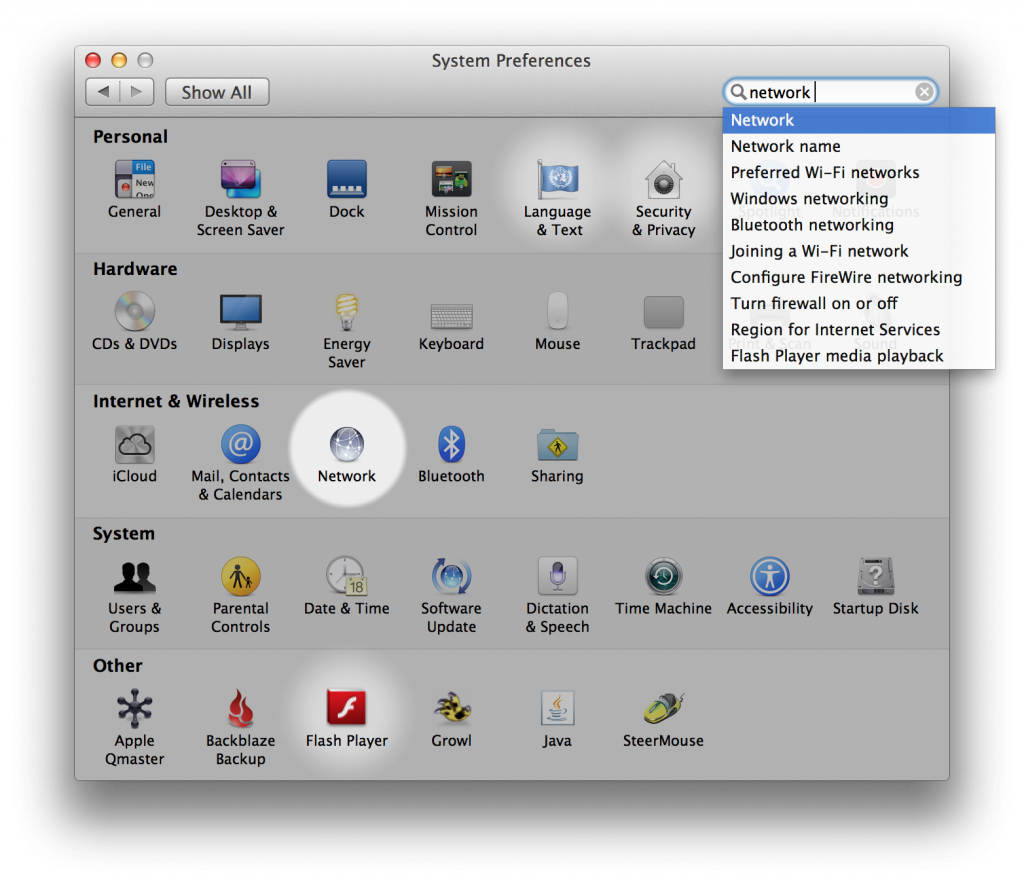 OSX SmartDNSセットアップイメージ